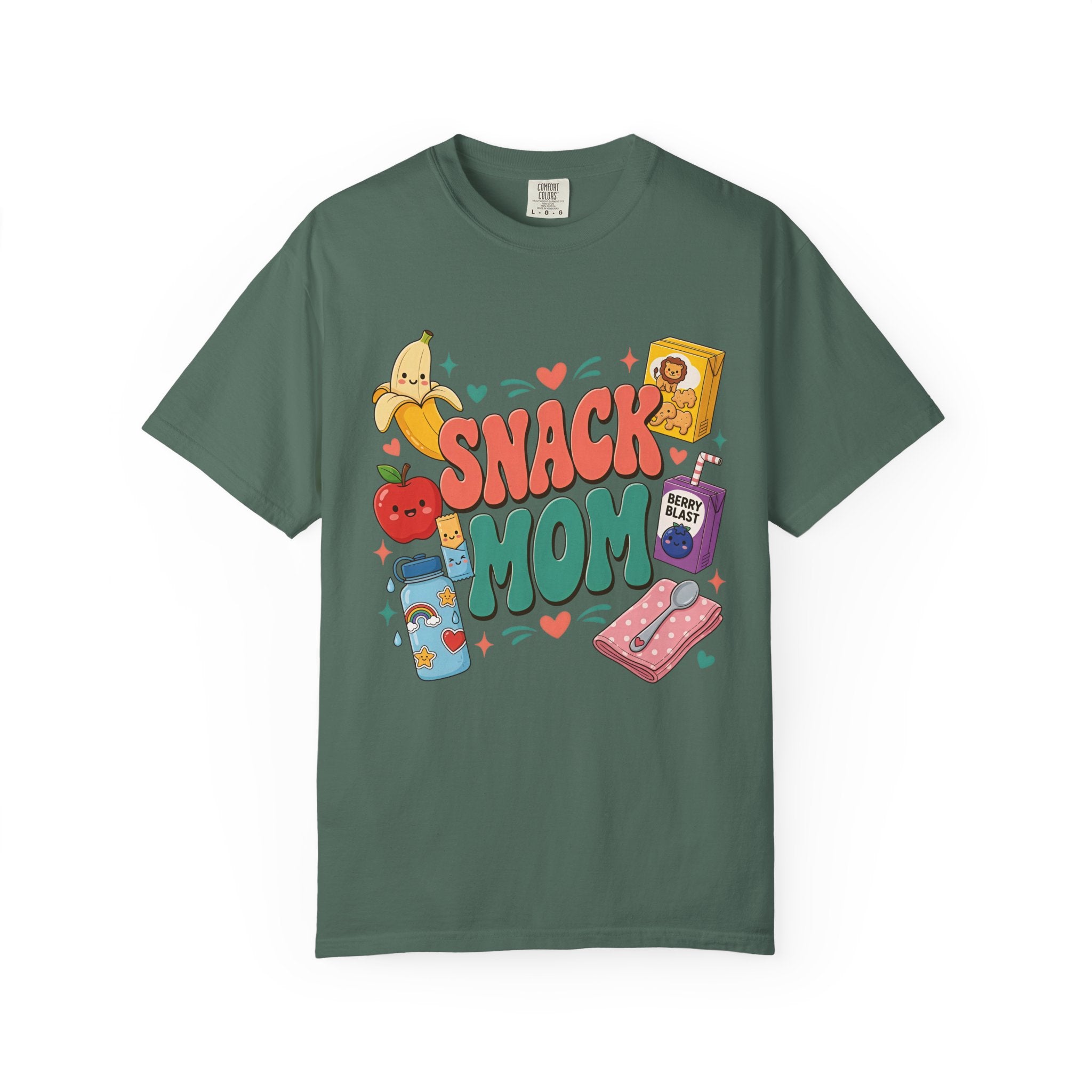 Snack Mom T-Shirt — Cute Kawaii Snacks Graphic Tee for Moms