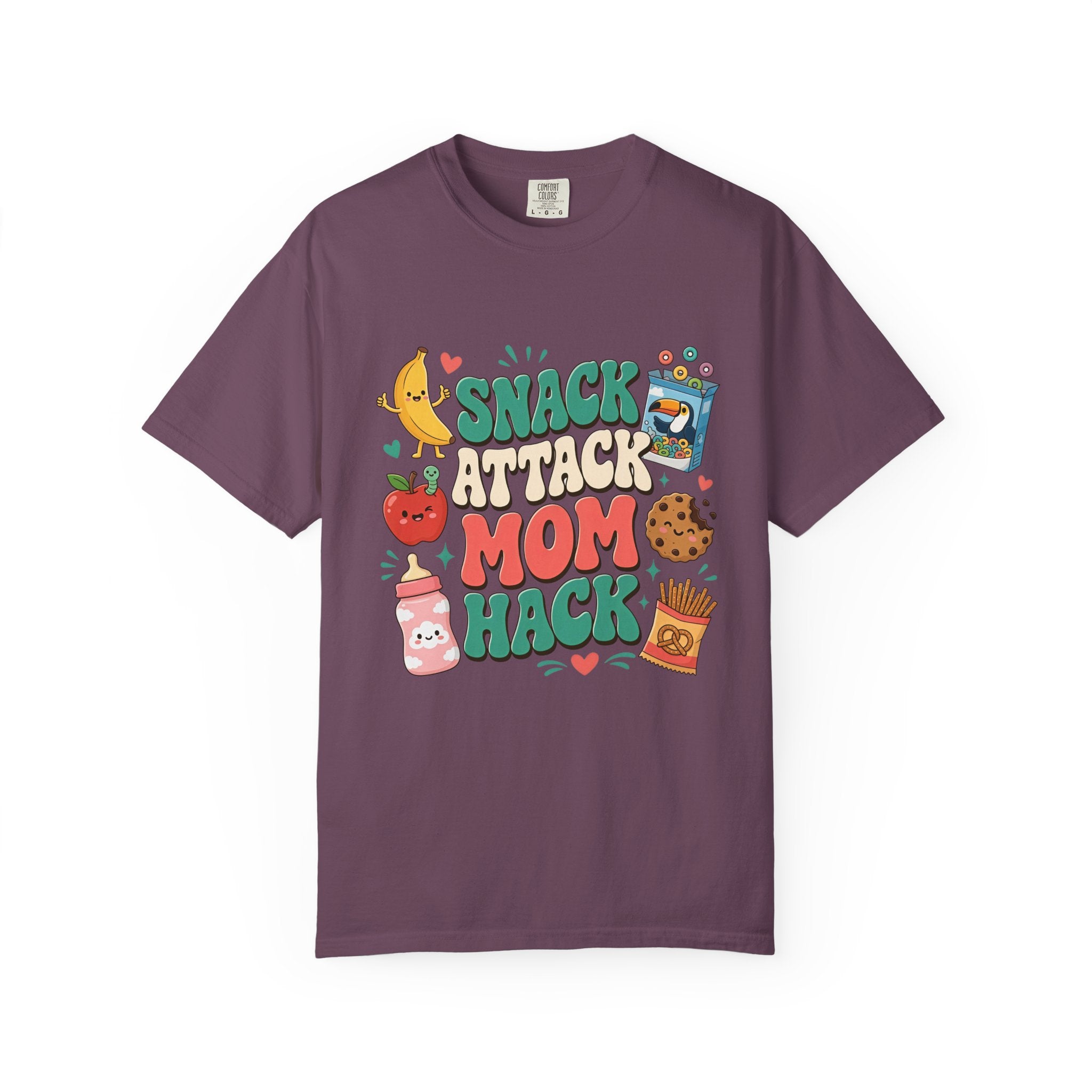 Snack Attack Mom Hack T-Shirt