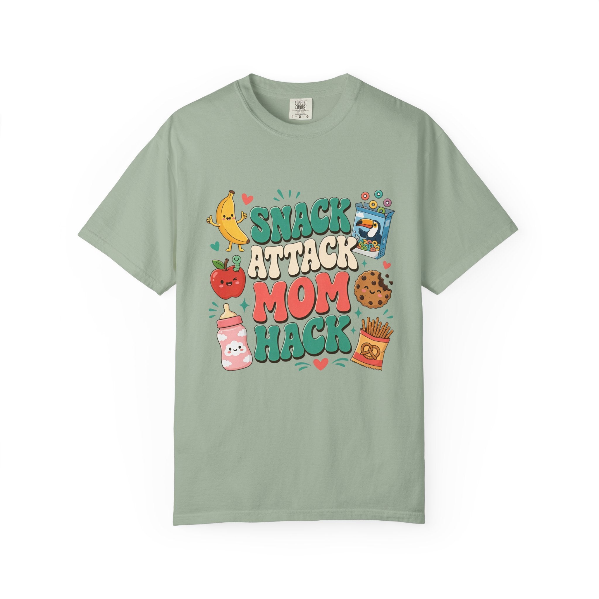 Snack Attack Mom Hack T-Shirt