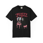 Beauty Is Terror T-Shirt — Grim Reaper Vanity Graphic Tee