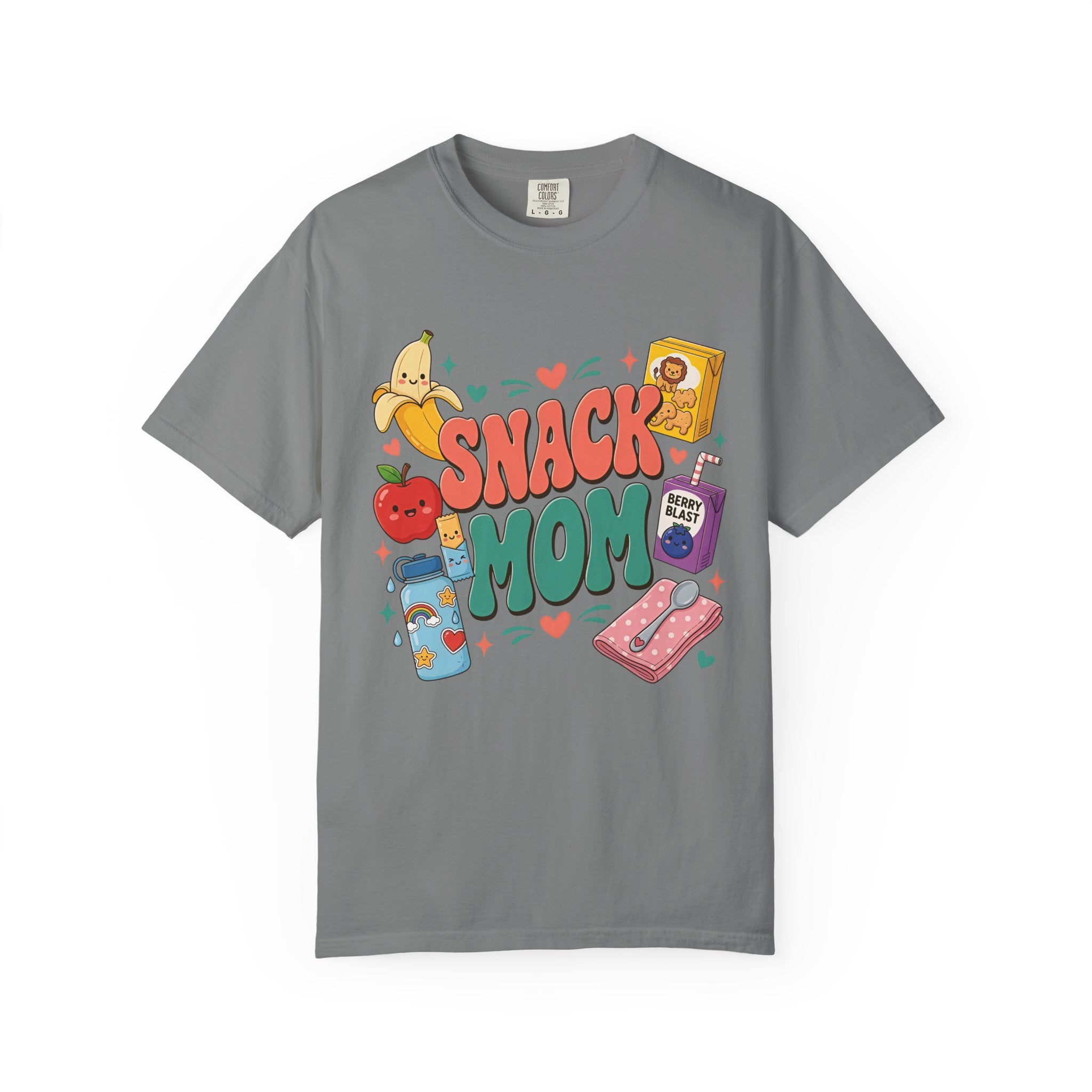 Snack Mom T-Shirt — Cute Kawaii Snacks Graphic Tee for Moms