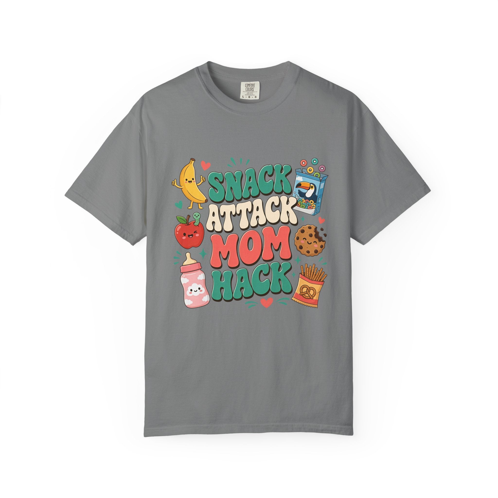 Snack Attack Mom Hack T-Shirt