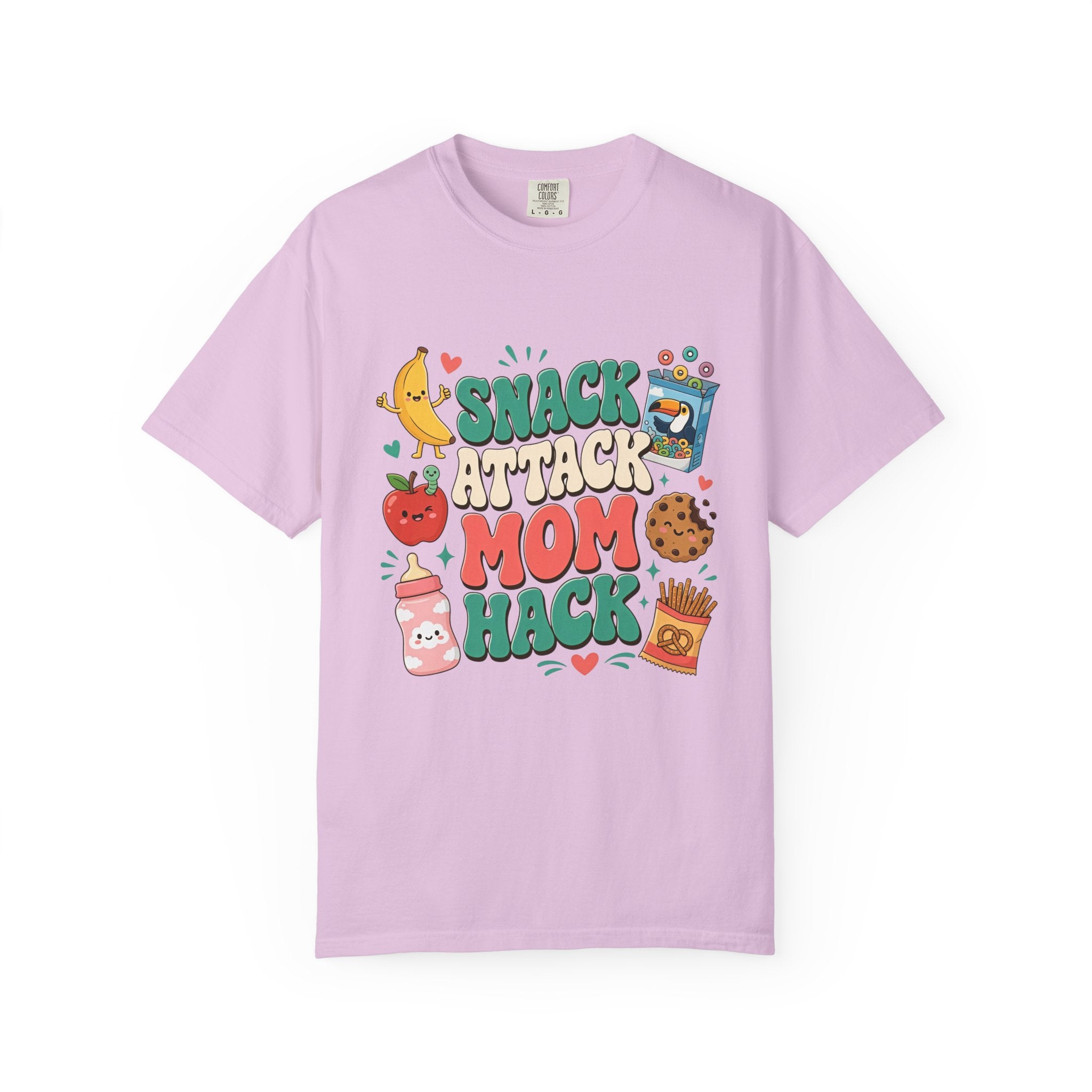 Snack Attack Mom Hack T-Shirt