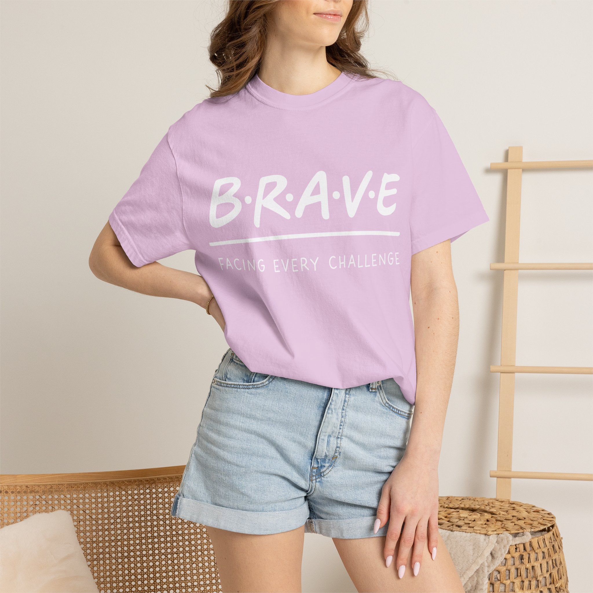 Classic White Garment-Dyed T-Shirt — Soft Vintage Style Tee