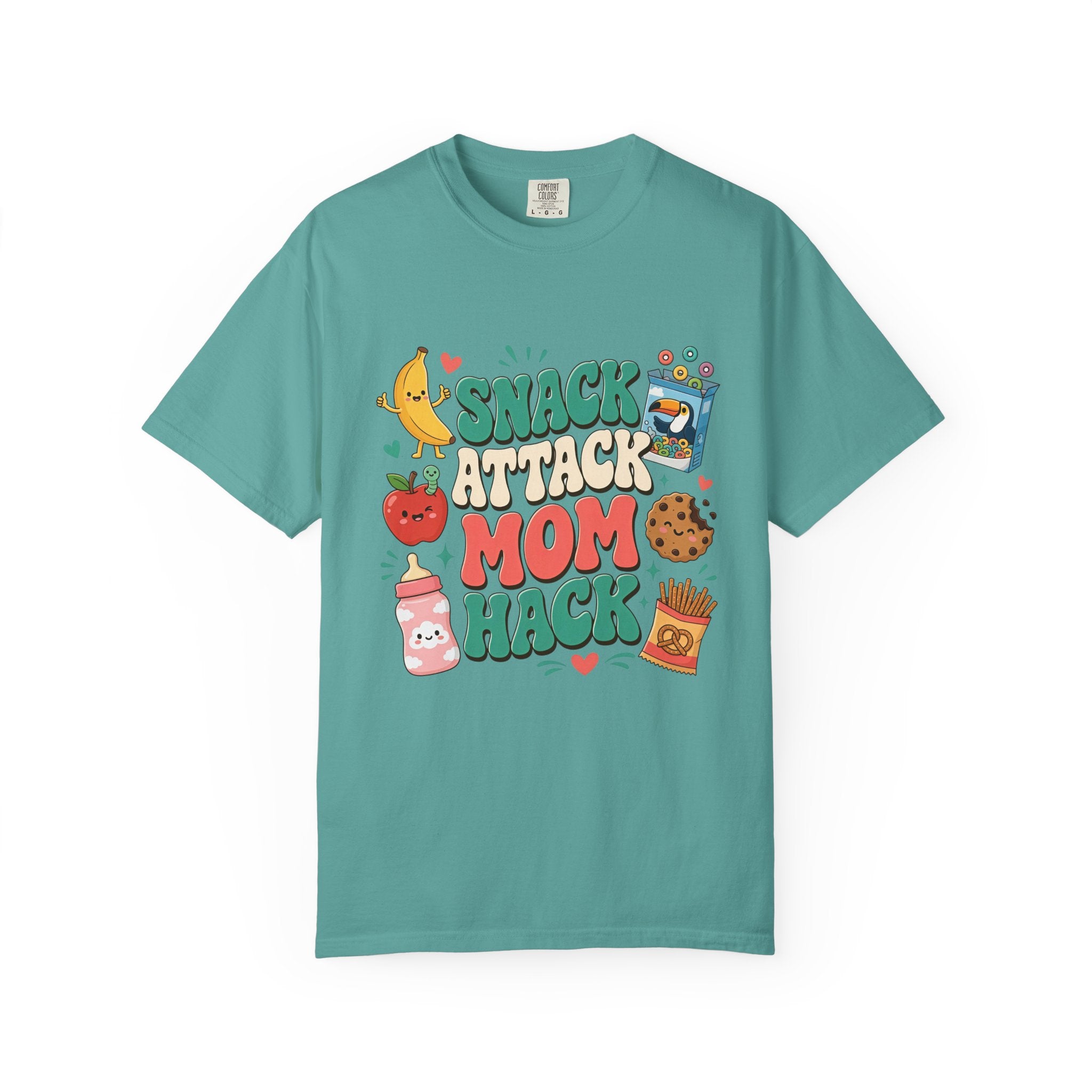 Snack Attack Mom Hack T-Shirt