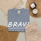 Classic White Garment-Dyed T-Shirt — Soft Vintage Style Tee