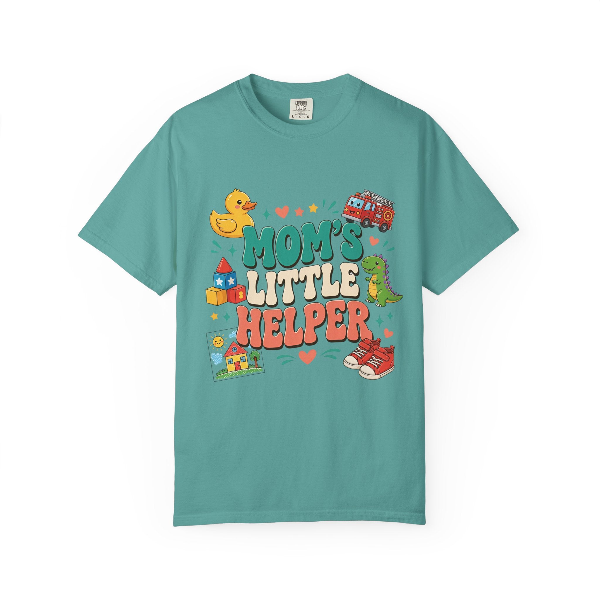 Mom's Little Helper Kids T‑Shirt — Cute Playtime Graphic Tee