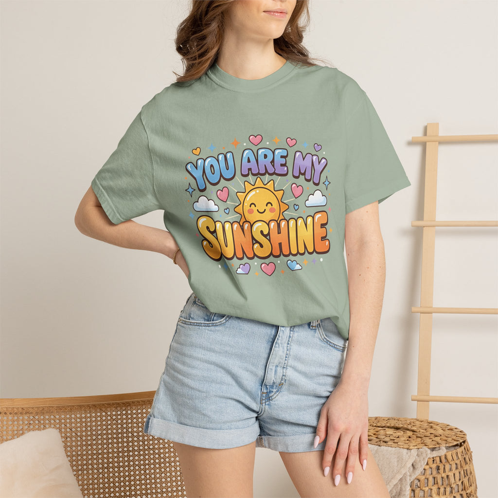 You Are My Sunshine T-Shirt — Cute Retro Sun Graphic Tee for Kids & Loved Ones