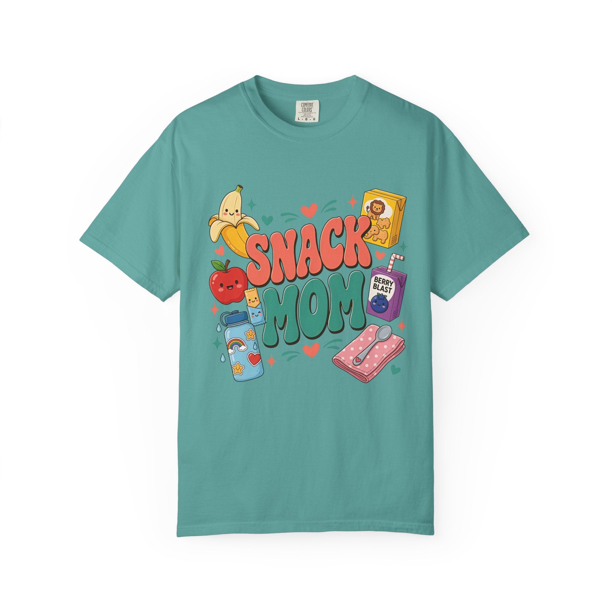 Snack Mom T-Shirt — Cute Kawaii Snacks Graphic Tee for Moms