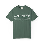 Empathy Graphic T-Shirt — Soft Neutral Garment-Dyed Tee with 'EMPATHY' Print