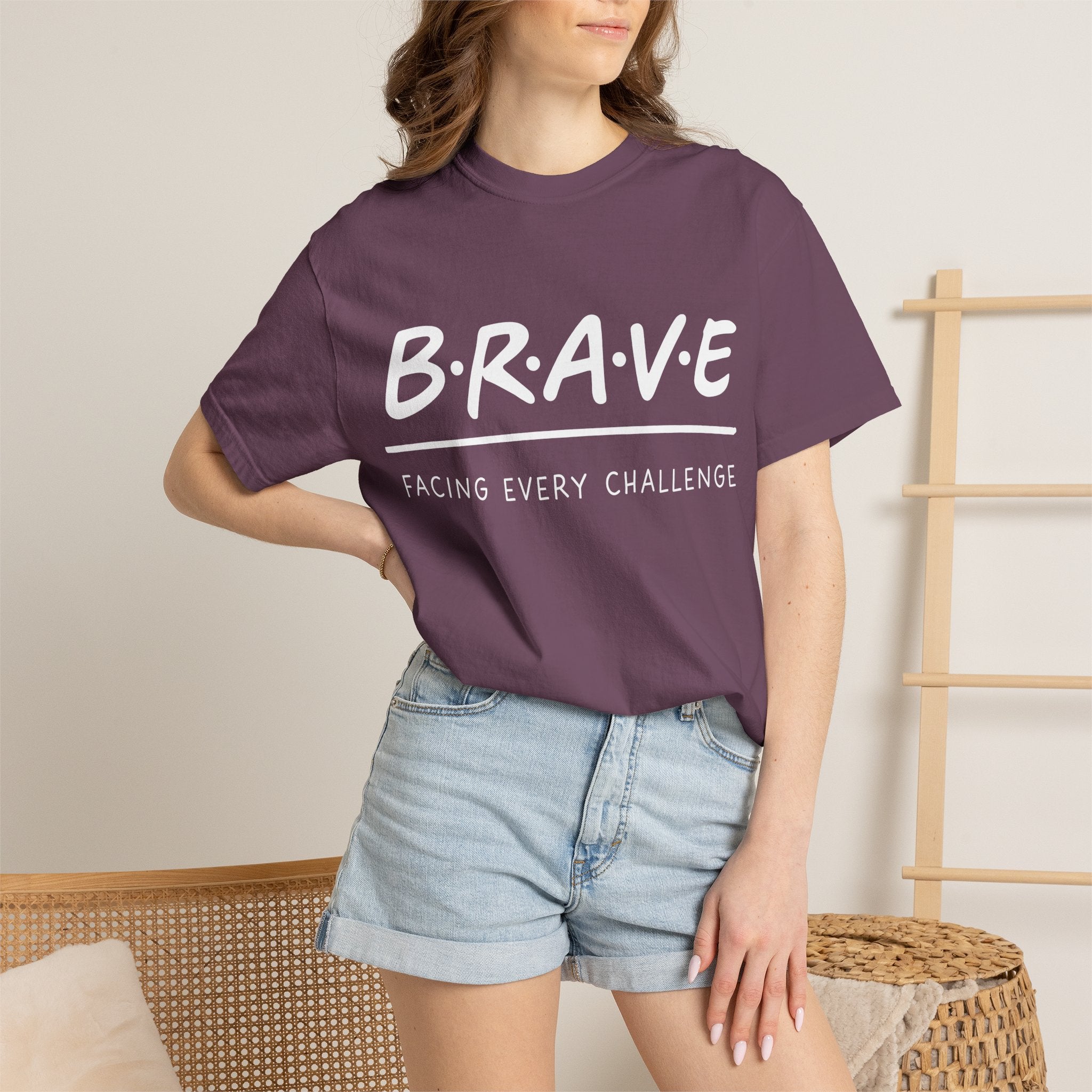 Classic White Garment-Dyed T-Shirt — Soft Vintage Style Tee