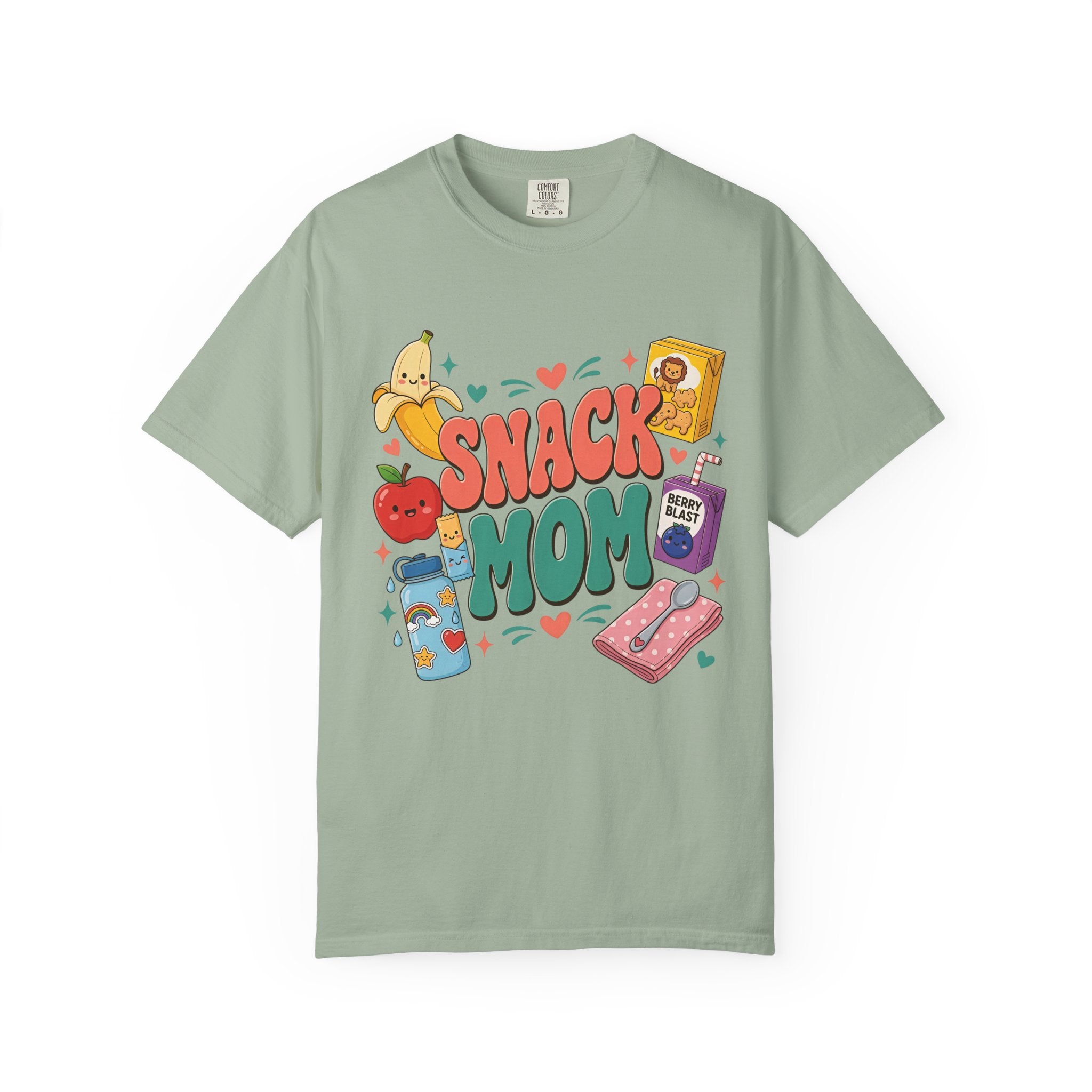 Snack Mom T-Shirt — Cute Kawaii Snacks Graphic Tee for Moms