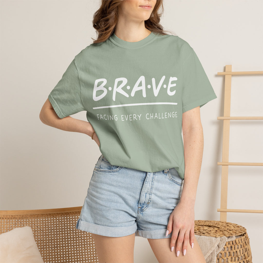 Classic White Garment-Dyed T-Shirt — Soft Vintage Style Tee
