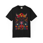 Day of the Dead Chihuahua T-Shirt — "El Rey de la Fiesta" Sugar Skull Tee