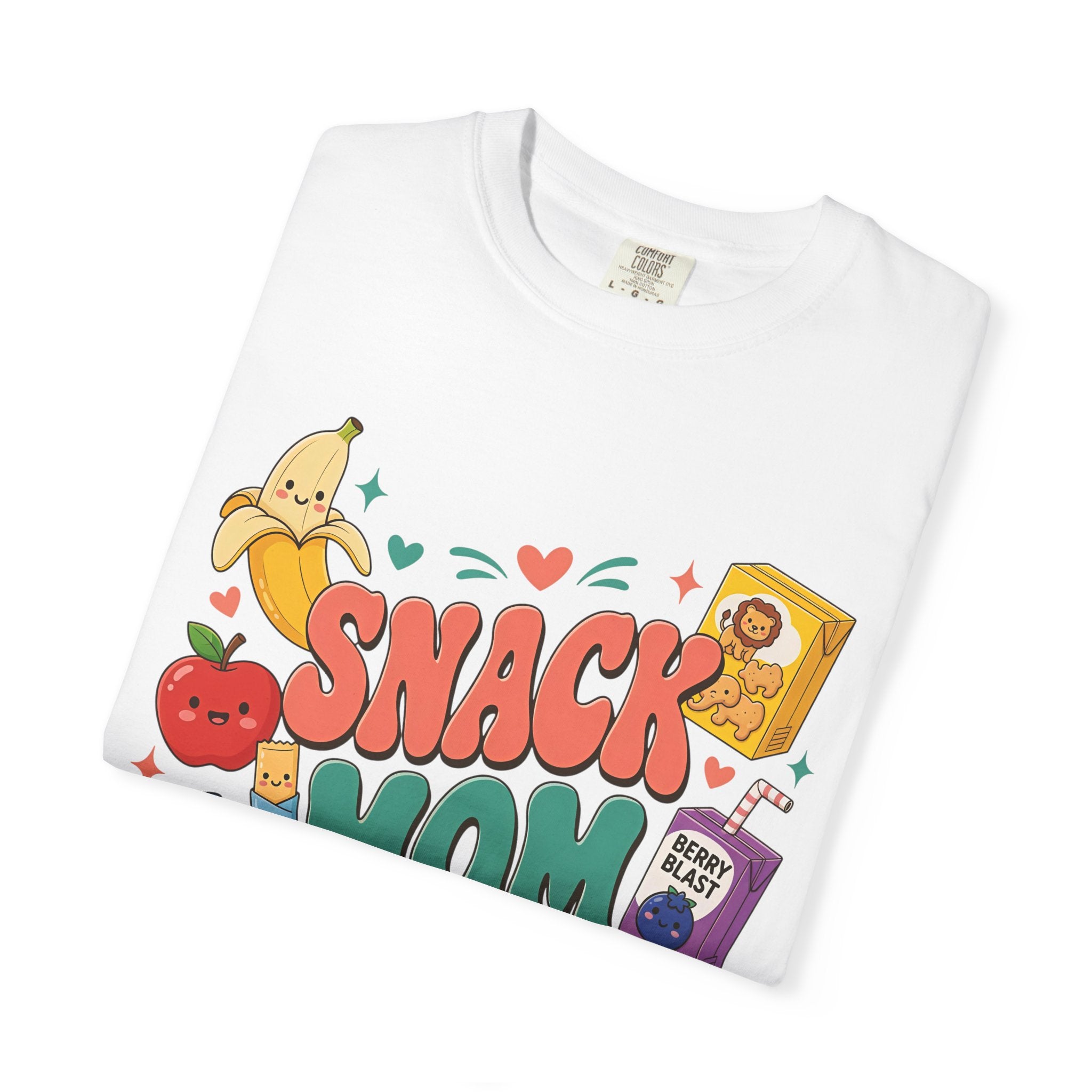 Snack Mom T-Shirt — Cute Kawaii Snacks Graphic Tee for Moms