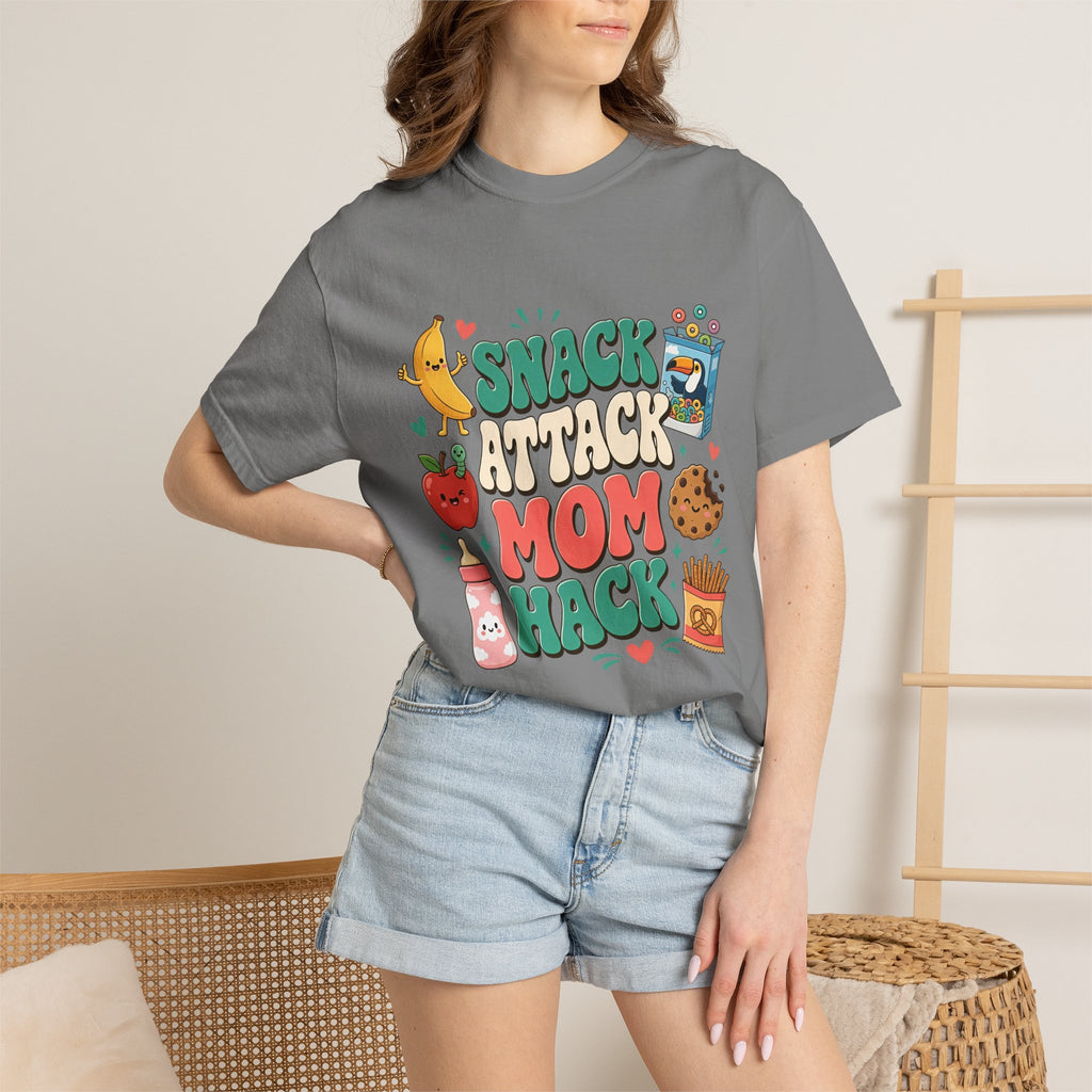 Snack Attack Mom Hack T-Shirt