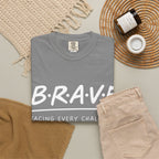 Classic White Garment-Dyed T-Shirt — Soft Vintage Style Tee