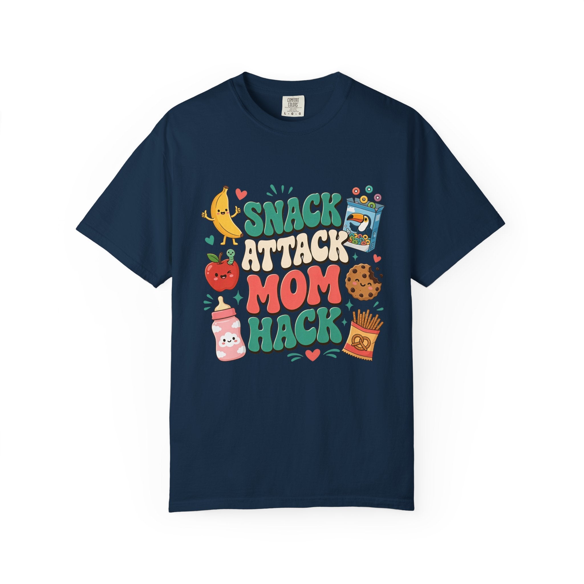 Snack Attack Mom Hack T-Shirt