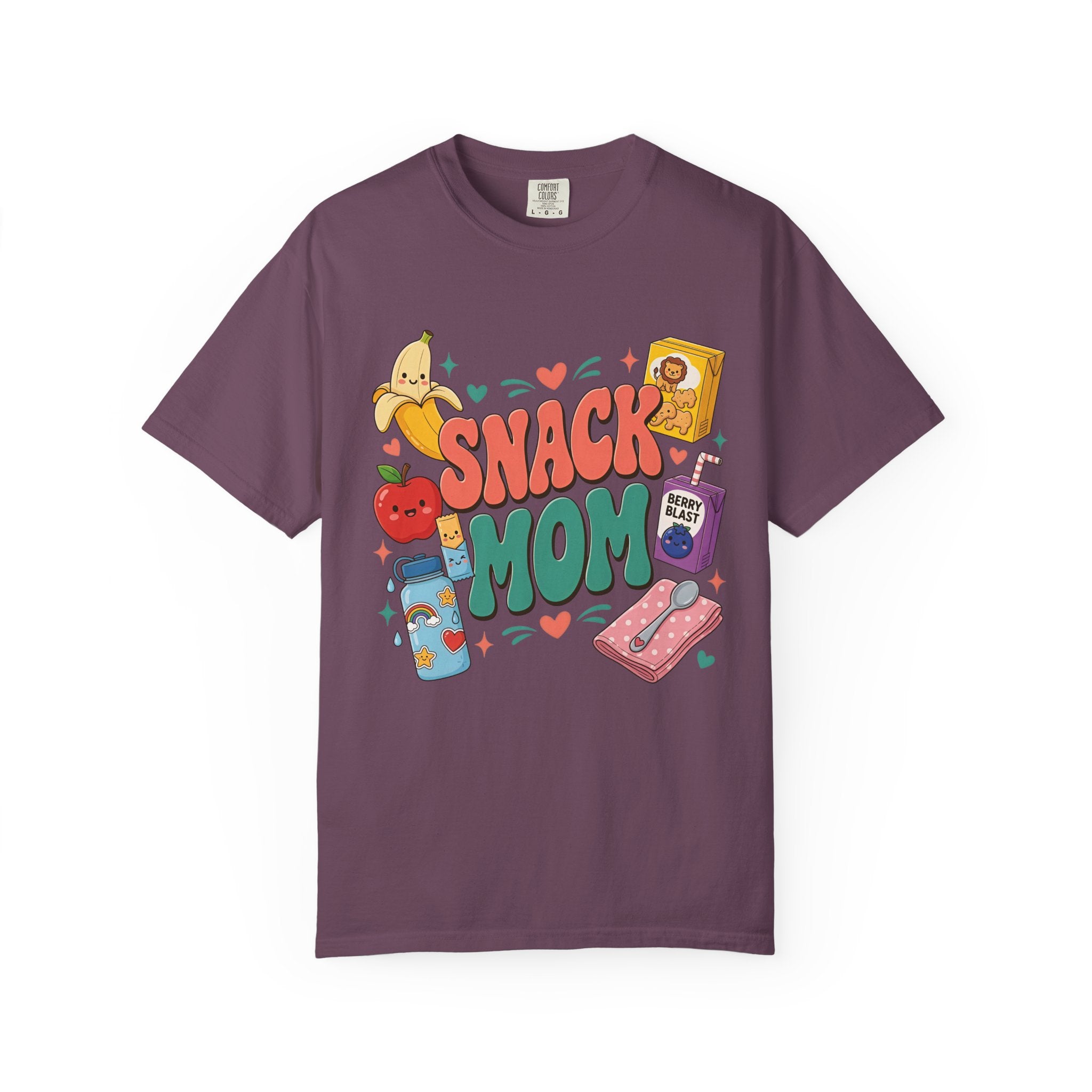 Snack Mom T-Shirt — Cute Kawaii Snacks Graphic Tee for Moms