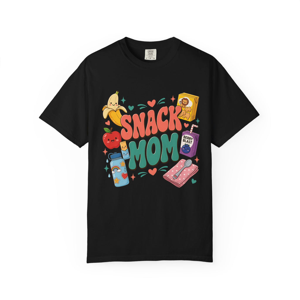 Snack Mom T-Shirt — Cute Kawaii Snacks Graphic Tee for Moms