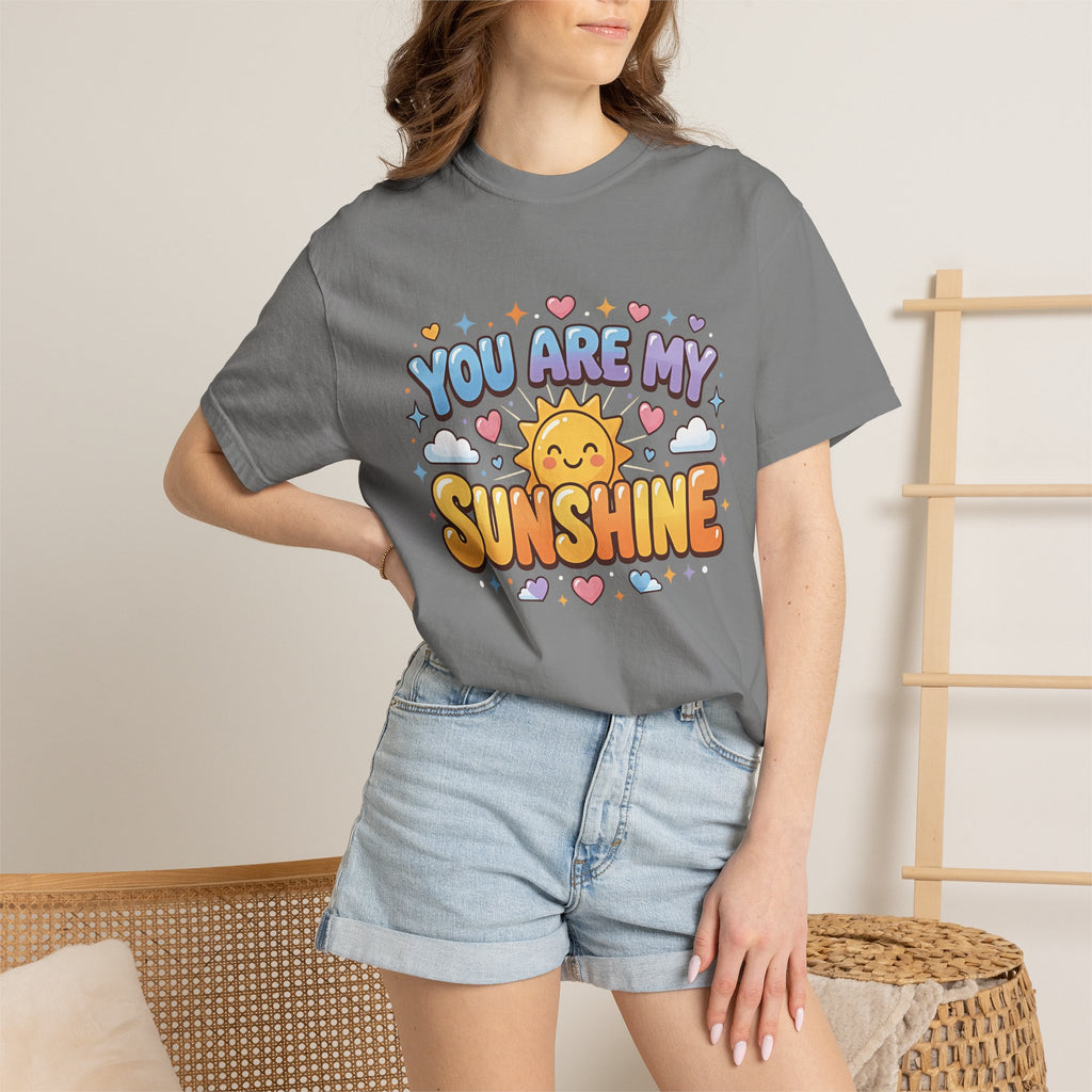 You Are My Sunshine T-Shirt — Cute Retro Sun Graphic Tee for Kids & Loved Ones