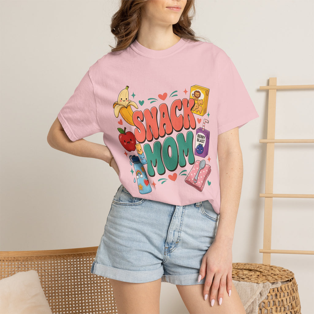 Snack Mom T-Shirt — Cute Kawaii Snacks Graphic Tee for Moms