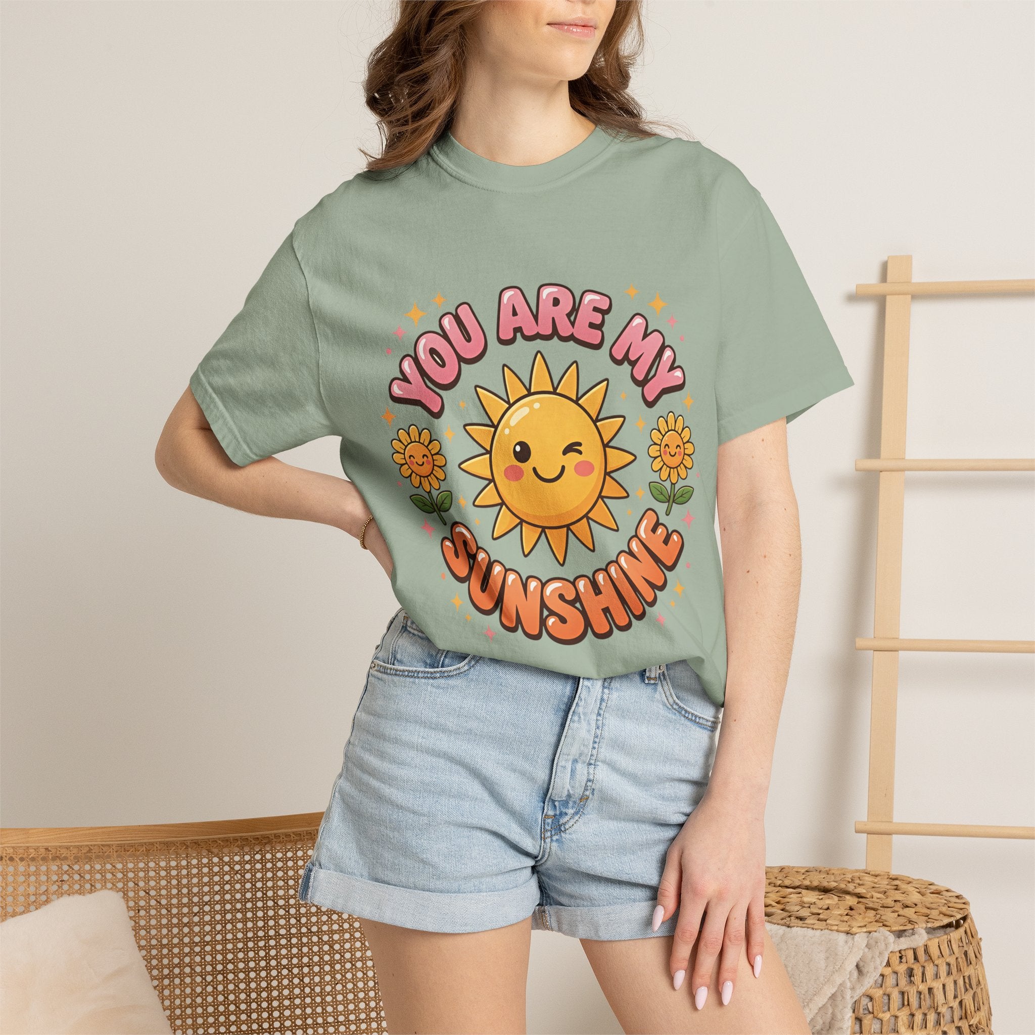 You Are My Sunshine T-Shirt — Cute Smiling Sun Graphic Tee