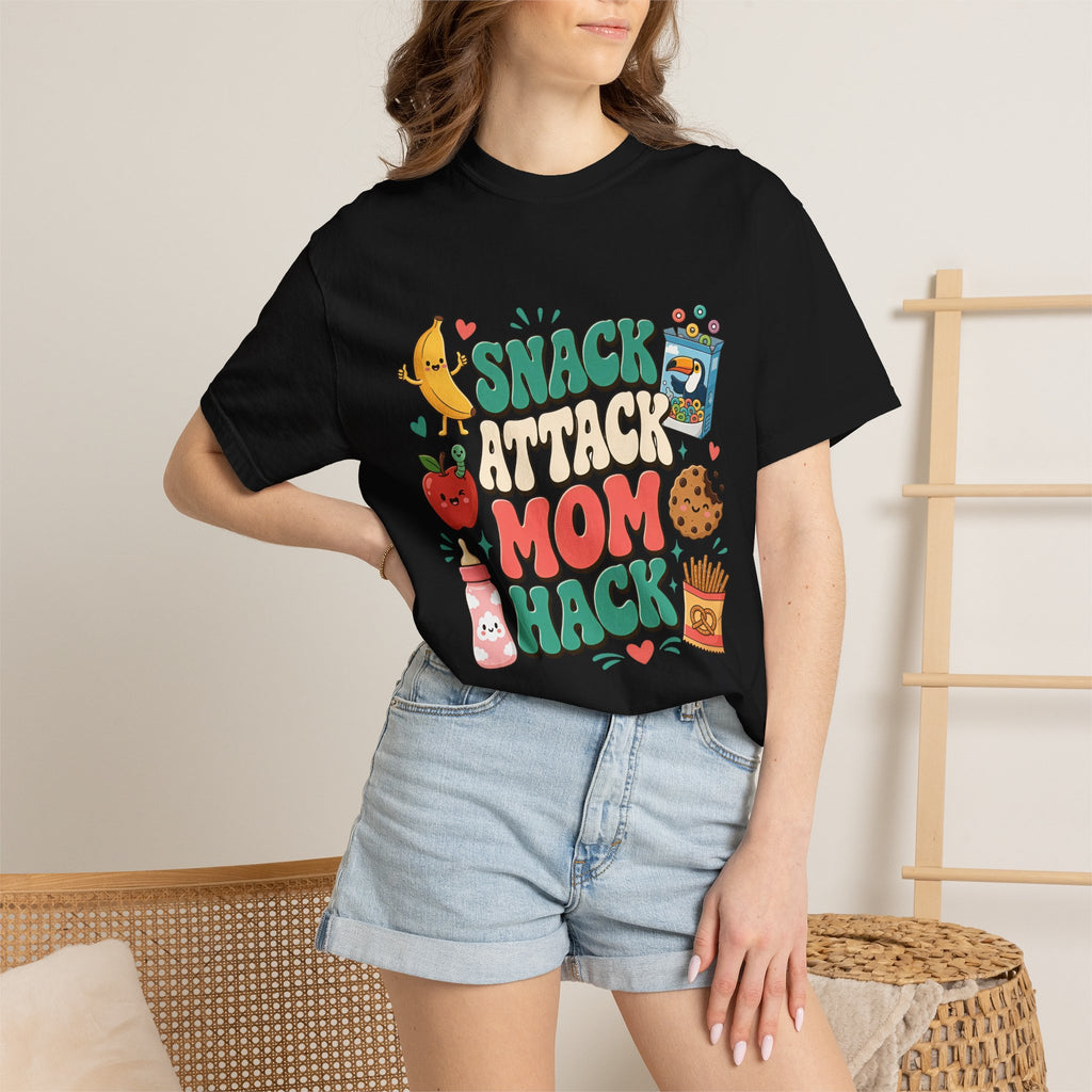 Snack Attack Mom Hack T-Shirt