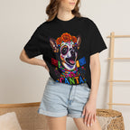 Day of the Dead Chihuahua T-Shirt — "Canta Con El Alma" Colorful Sugar Skull Tee