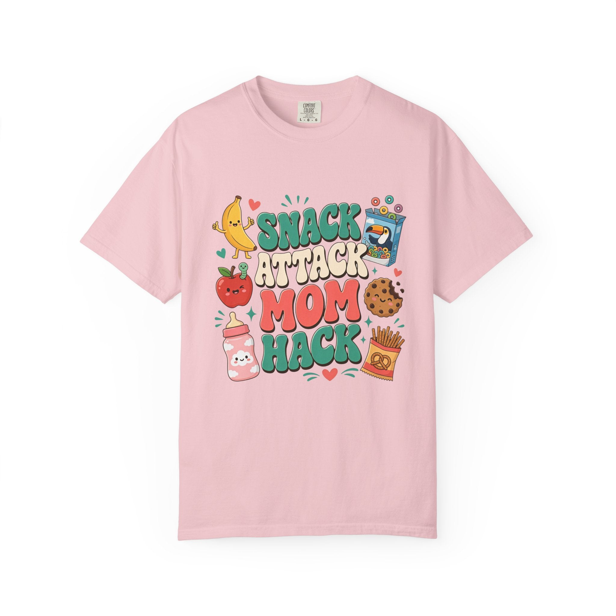 Snack Attack Mom Hack T-Shirt