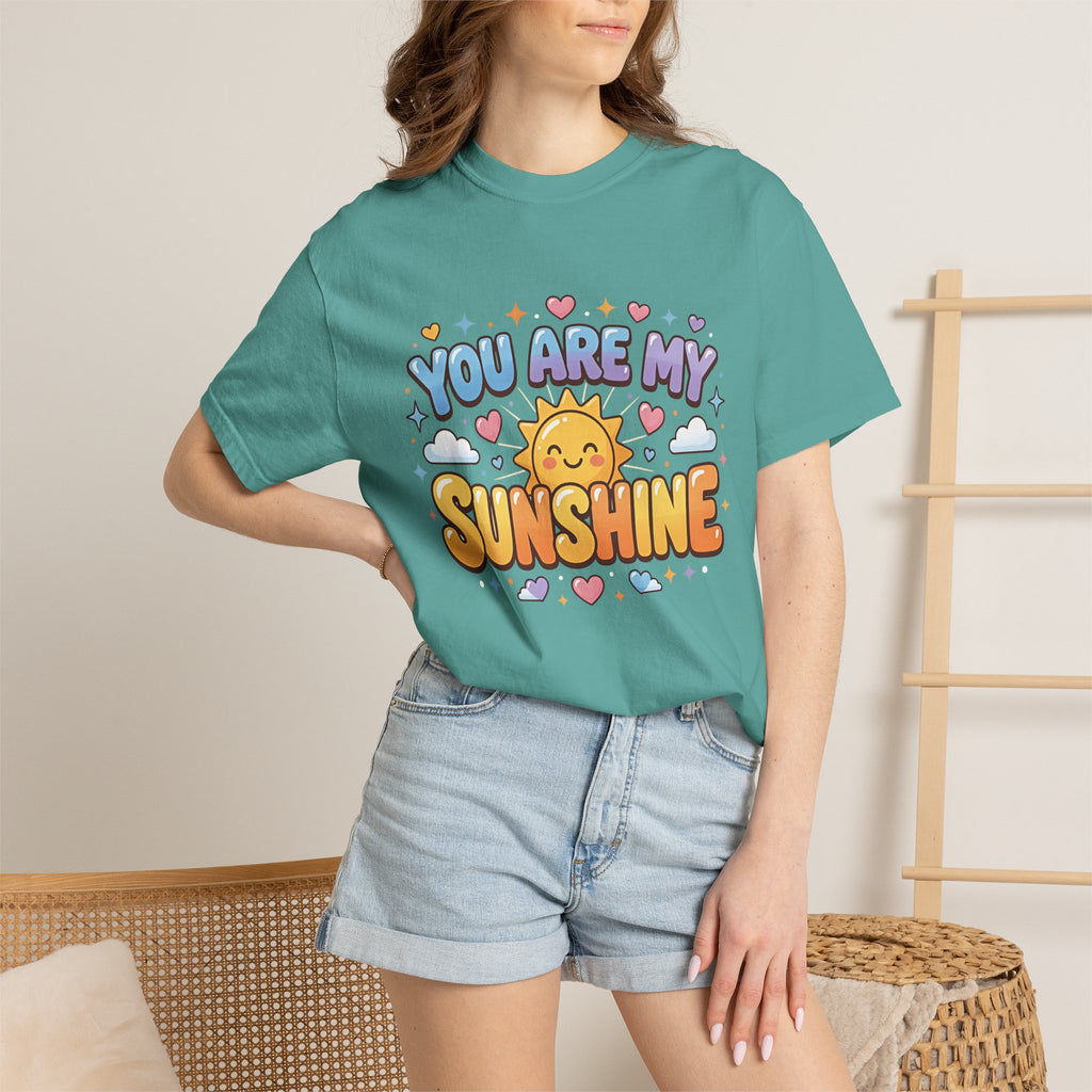 You Are My Sunshine T-Shirt — Cute Retro Sun Graphic Tee for Kids & Loved Ones