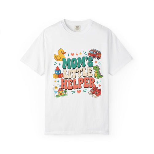 Mom's Little Helper Kids T‑Shirt — Cute Playtime Graphic Tee