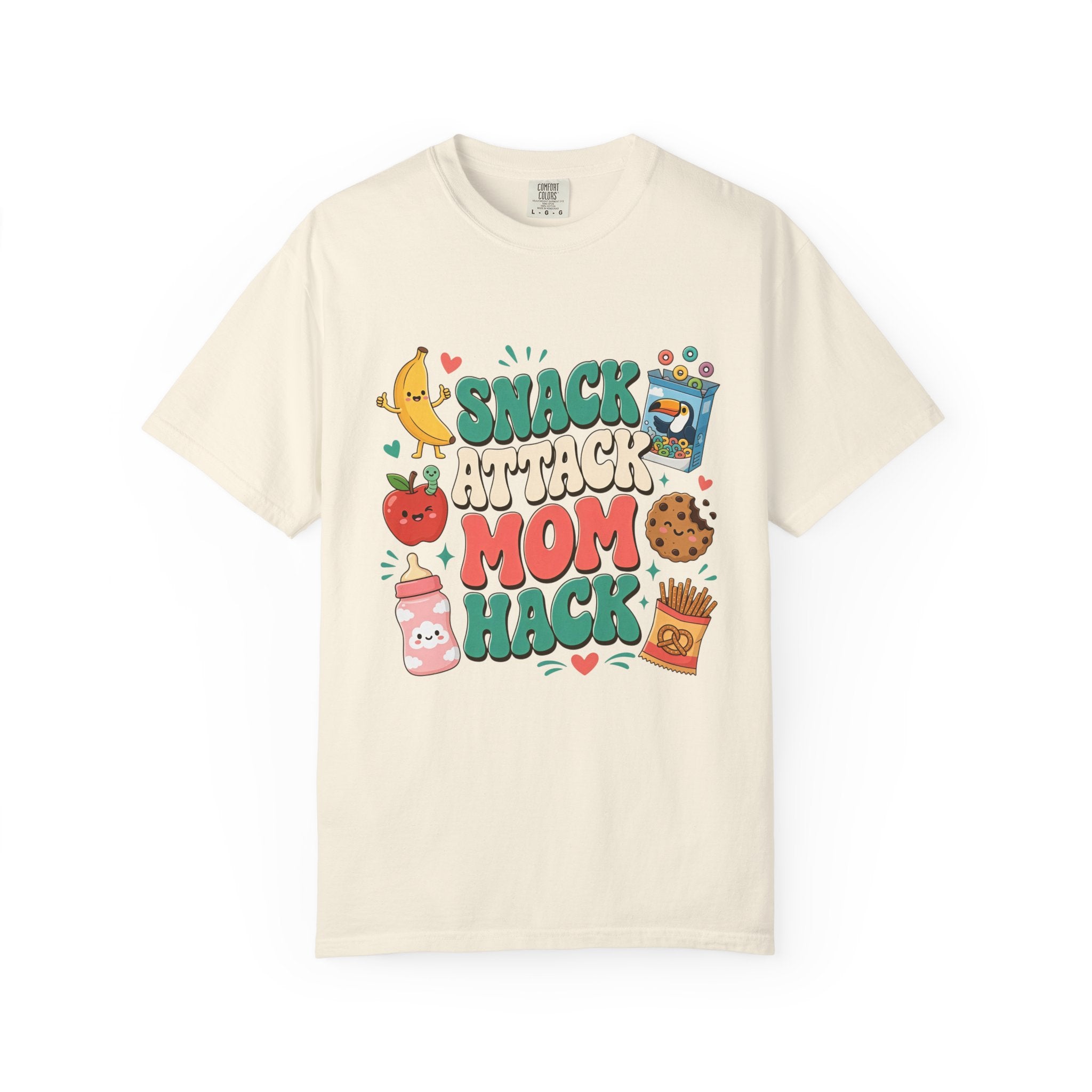 Snack Attack Mom Hack T-Shirt
