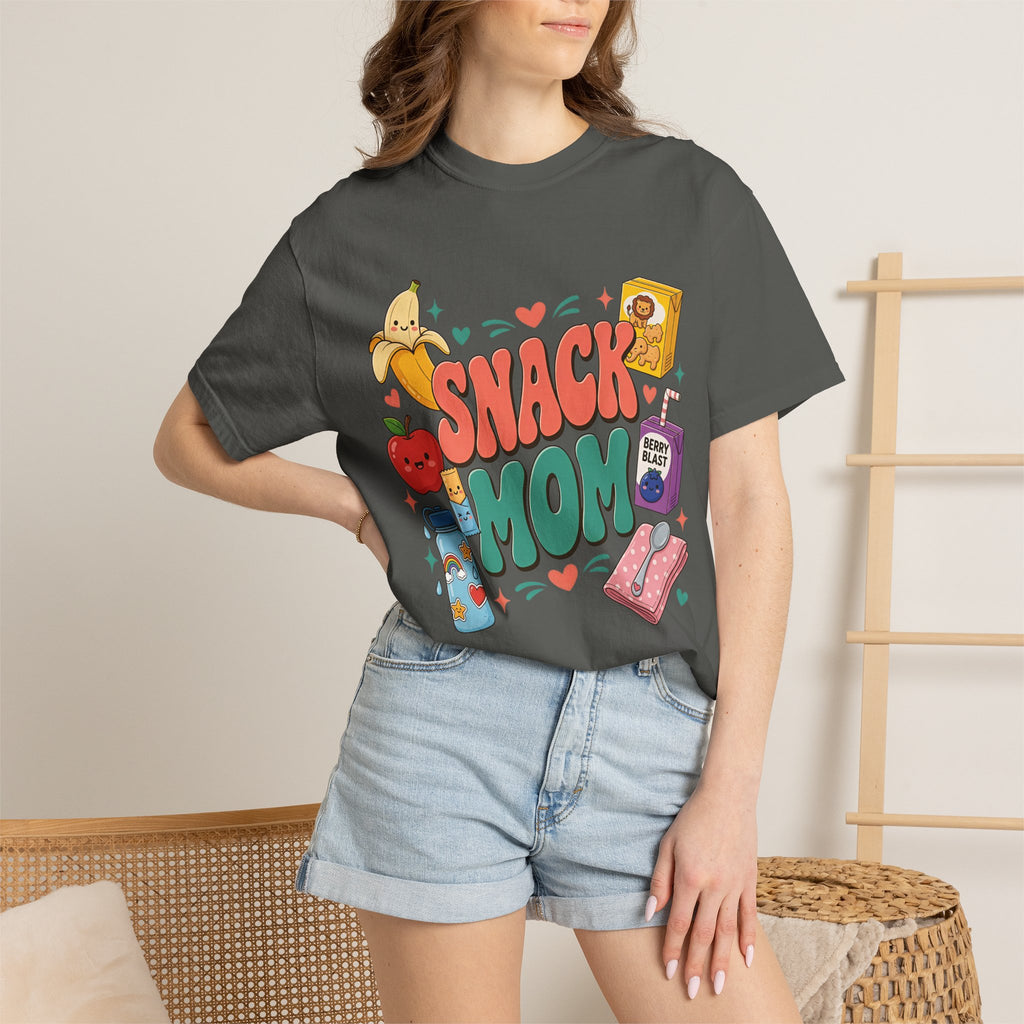 Snack Mom T-Shirt — Cute Kawaii Snacks Graphic Tee for Moms